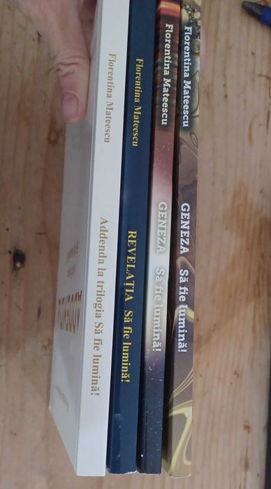 Pachet 4 carti: Trilogia "Sa fie lumina" si Addenda la trilogie