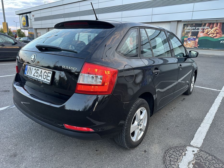 Skoda Rapid, motor 1,2 benzina, an 2013, euro 5