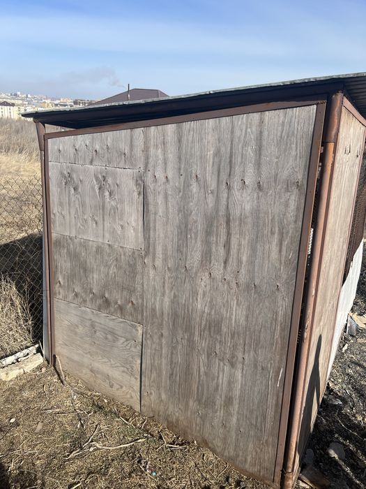 Вольер для собаки (разборный) с будкой