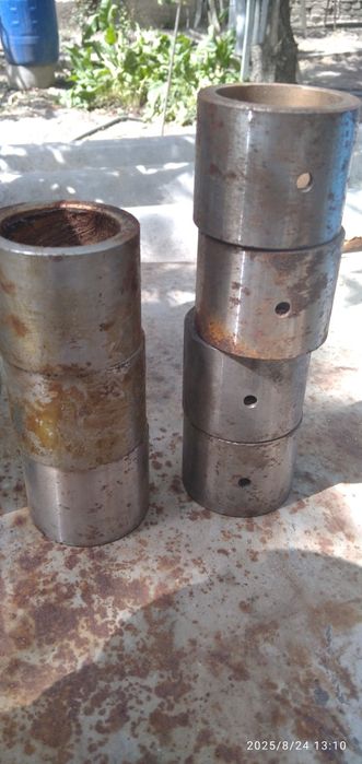 Стальные втулки - пальцы поршневых компрессоров.