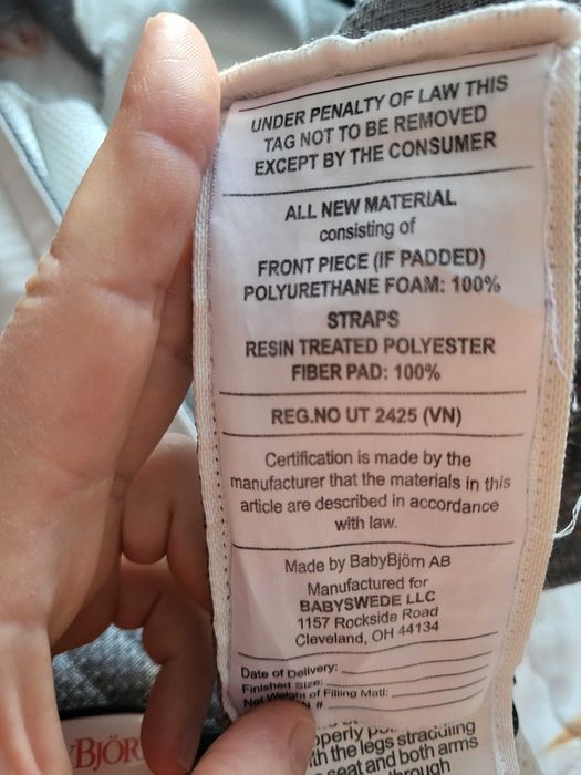 BabyBjörn Бебешко кенгуру