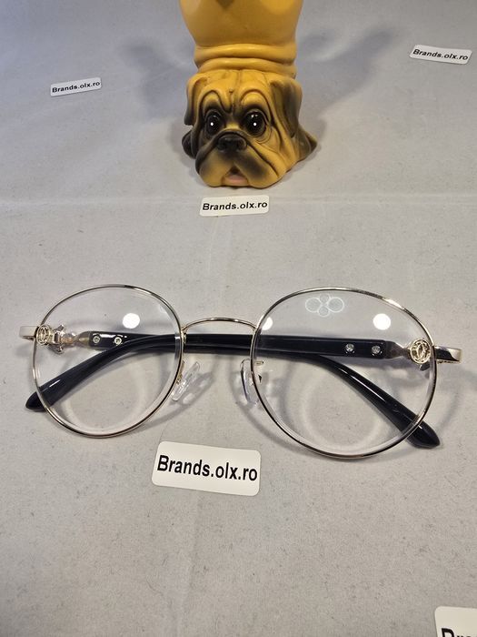 Ochelari de soare Cartier Round Transparent,  made in Italy