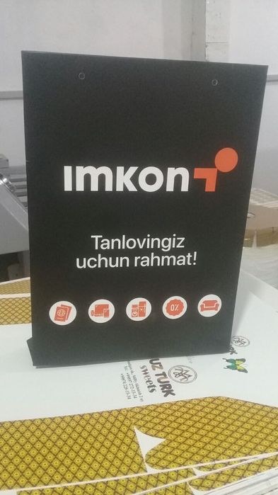 Sumka paket qogʻoz kartonlar birkalar bu