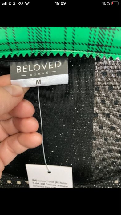 Bluză de damă cu paiete