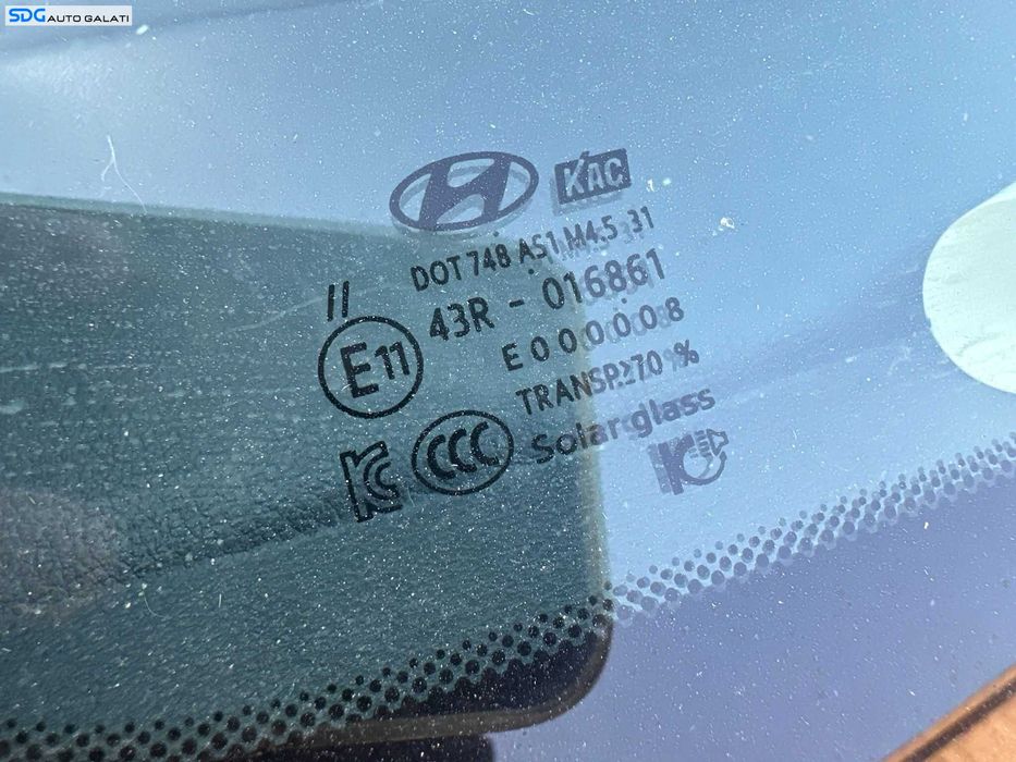 Parbriz Geam Sticla Model cu Senzor si Camera Hyundai Ioniq 2016 - 2019 [K6469]