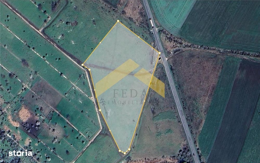 Teren 21,000 mp intravilan de vanzare centura de nord Arad