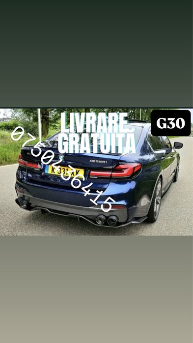 Triple BMW F10 Led Seria 5 Style G30 PlugPlay Fara Erori Stopuri Lampi