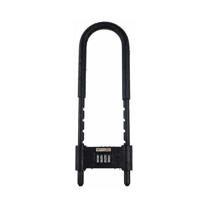 Заключващо устройство за велосипед с код, U-образна скоба, 34 x 12 см.