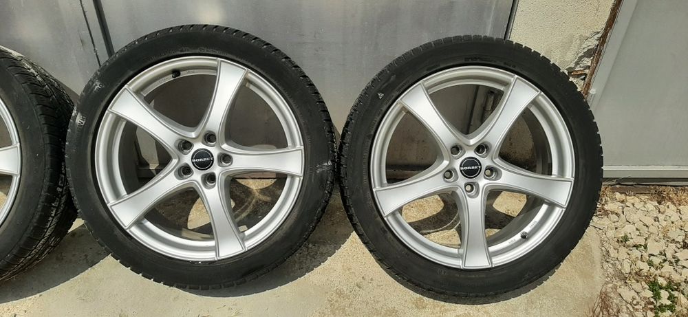 Vw Джанти BORBET с гуми 19"цола 5х112 Golf 6,7,8