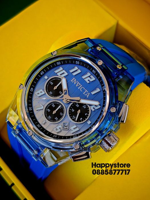 INVICTA Prism Blue 44 mm, Инвикта нов ръчен часовник