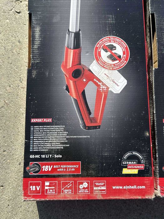 Fierastrau 2 in 1  Einhell GE-HC 18 Li T 1700curse/min - NOI