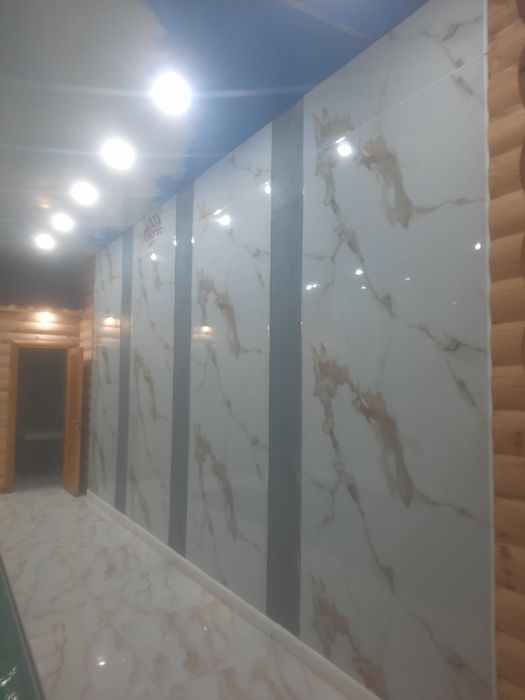 Гибкий мрамор установка