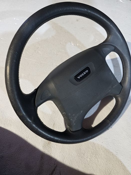 Volan piele + airbag original Volvo S40 V40 1995 - 2004