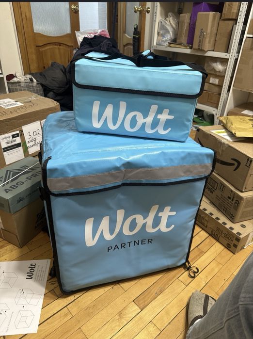 wolt термосумка новая