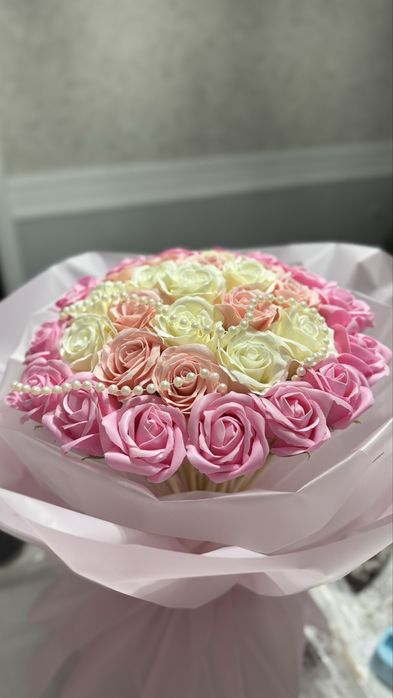 Мыльные розы 35шт