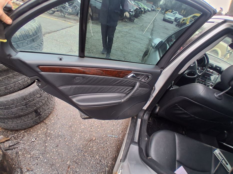 Кожен рекаро  салон с подгрев,памет надуване mercedes w203 седан