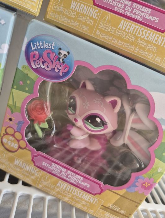 Spring Styles Great Dane Angora Raccon Noi Littlest Pet Shop Lps