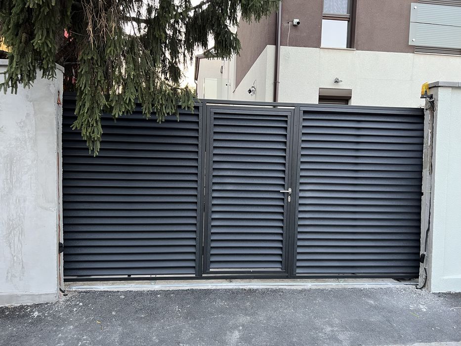 Gard jaluzea, automatizari porti, videointerfoane-control acces