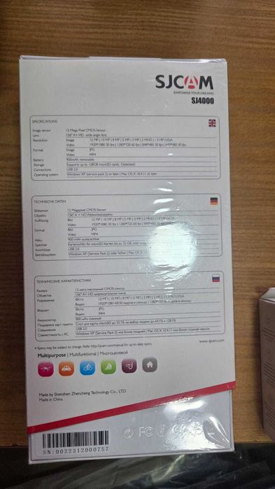 Экшн-камера SJCAM SJ4000