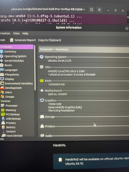laptop dell pro 14 plus ultra 5