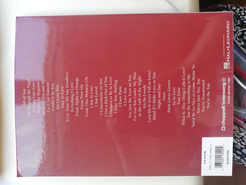 ноти на 39 песни на Коул Портър