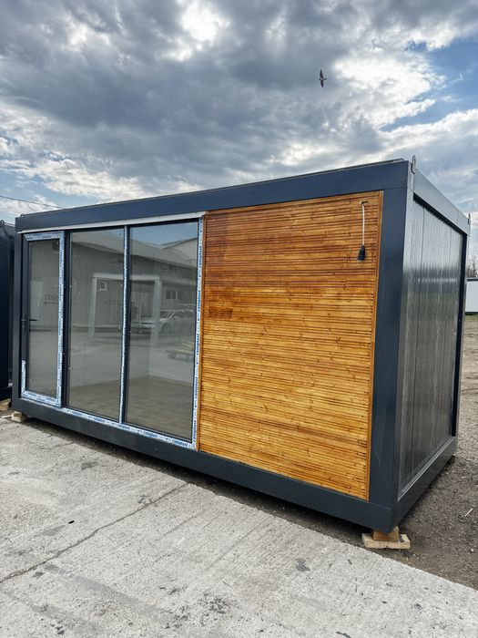 Soluție simplă pentru birou sau magazin – container modular – Ilfov