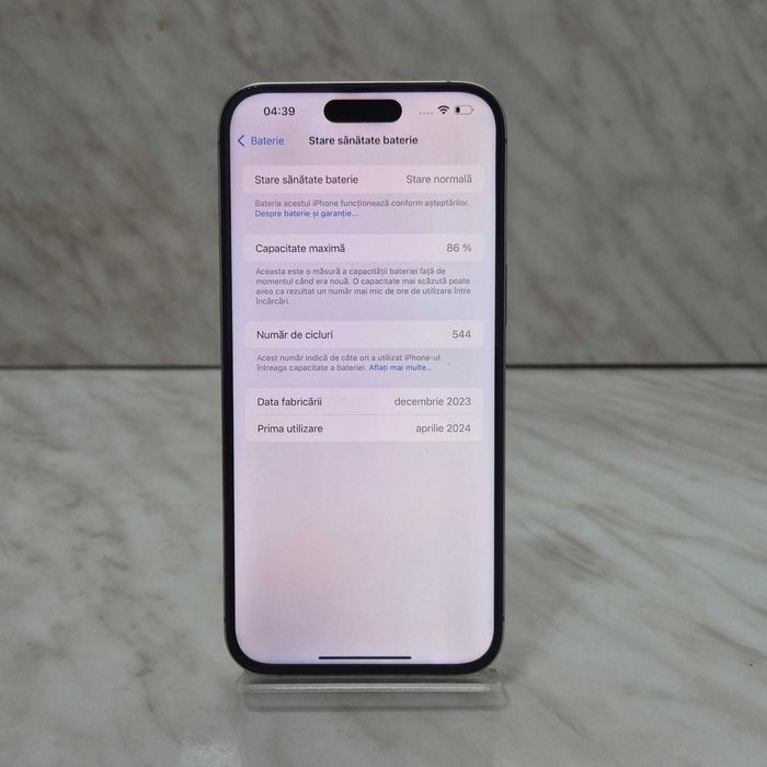 Telefon Apple iPhone 15 Pro Max 256GB Natural Titanium Zeus 33264