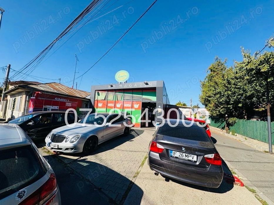 Spatiu comercial 174 mp + spații de parcare Pantelimon inchiriere