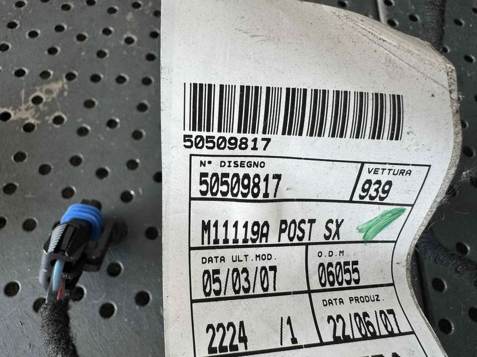 Cablaj instalatie electrica usa stanga spate alfa romeo 159 939 50509817