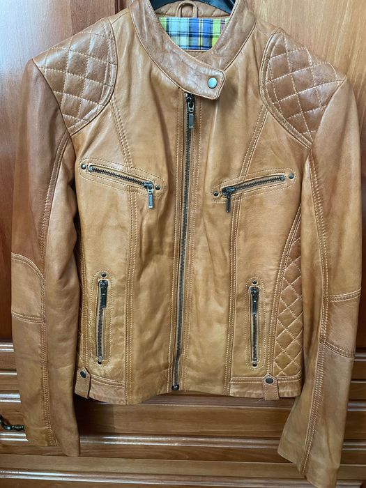 Яке - естествена кожа