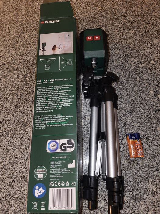 Nivela laser+trepied