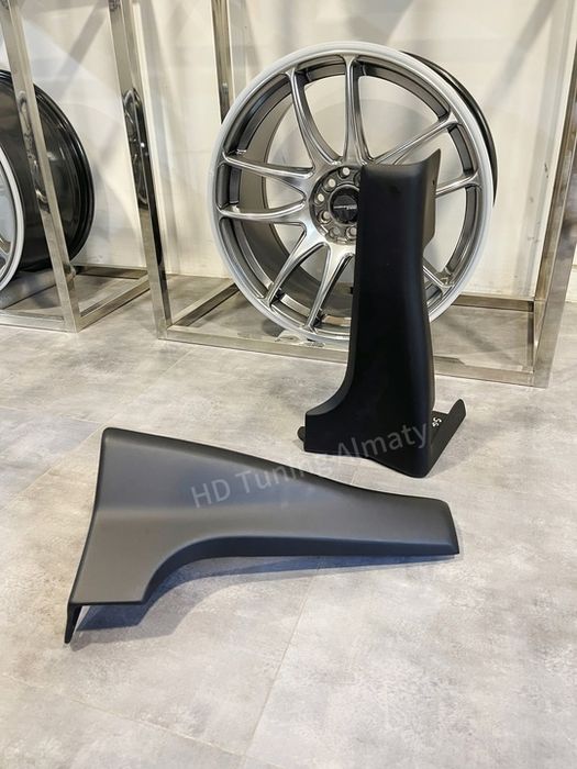 Клыки на пороги Subaru Forester SG Рестайлинг