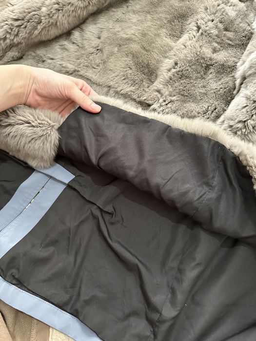 Парка натуральный мех