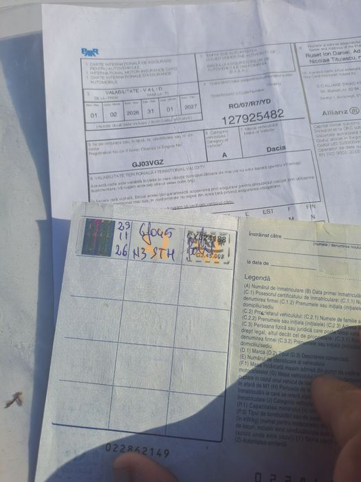 Solenza Scala,in circulatie,toate actele valabile