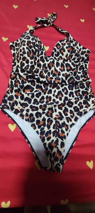 Costum de baie leopard