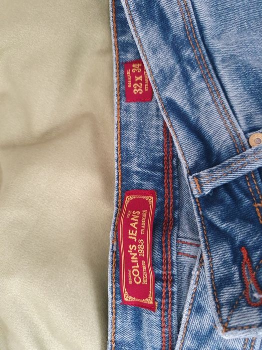 Blugi bărbătești straight fit 32x34 Colin's 34x34 House Denim