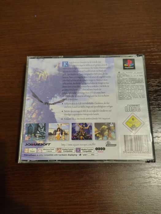 Playstation 1 ,игра "Final fantasy", плейстейшън