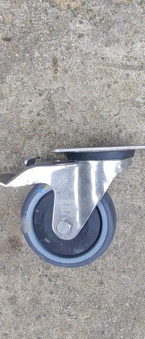 Roti pivotante  cu suport de montare  si frana