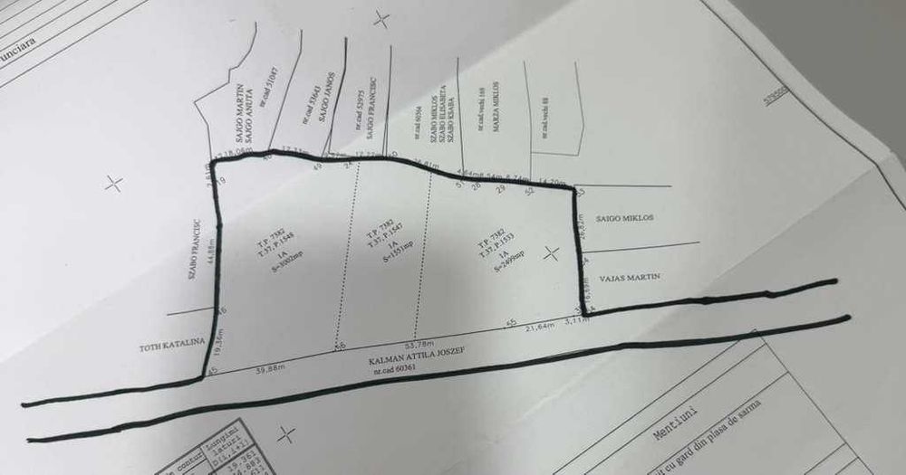 Vând teren intravilan 11160 mp– Gheorghieni, com. Feleacu – 7 km CJ