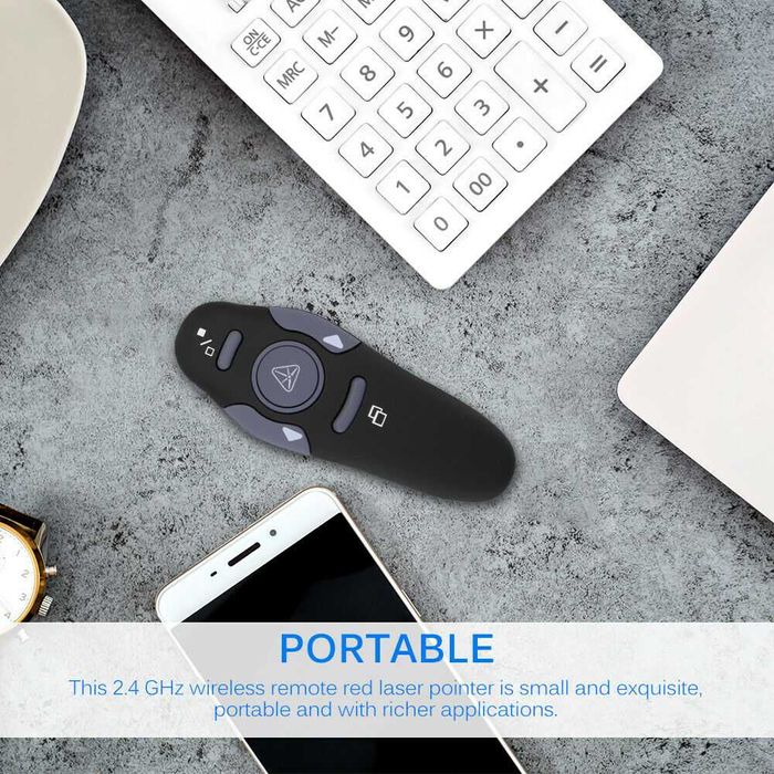 Лазерна безжична показалка за презентации и лекции