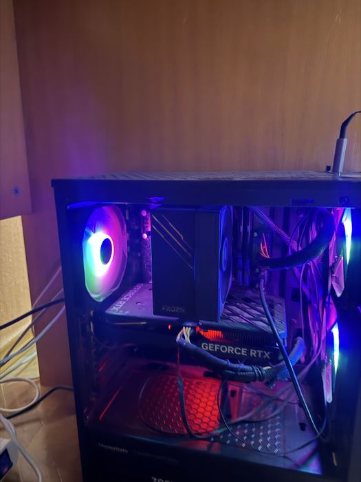 Игровой компьютер в сборе