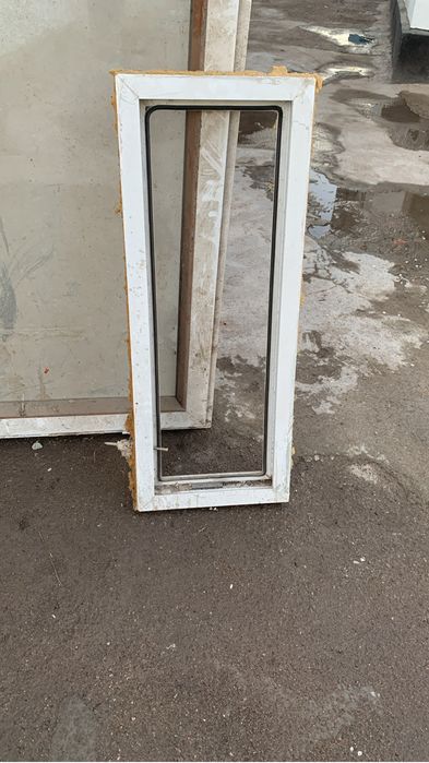 Пласиковое окно большое