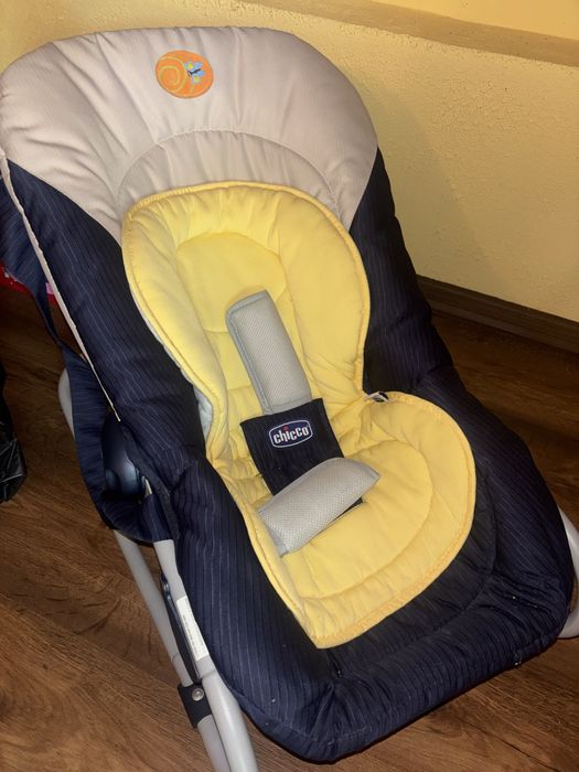 Бебешки Chicco Relax & Play люлеещ се стол  + велосипед за бутане подарък