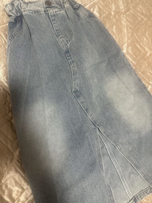 Детская джинсовая юбка на девочку