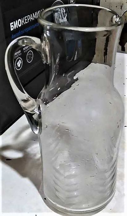 Графин стеклянный 1,25л