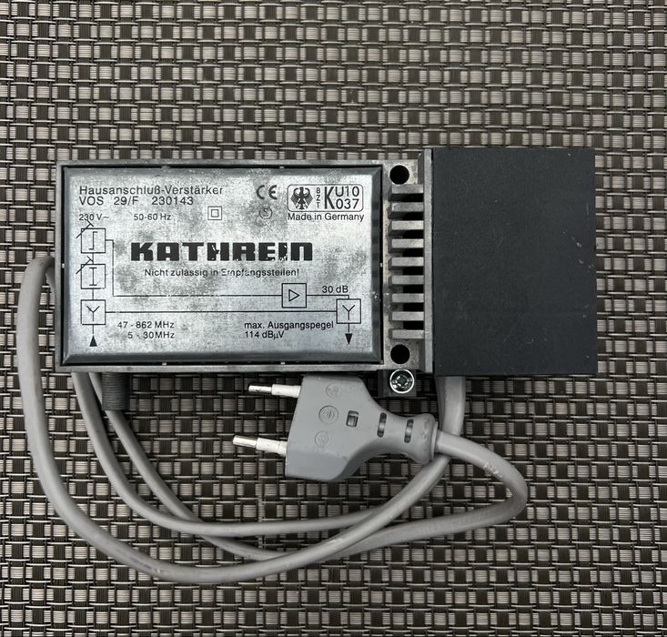 Aplificator profesional pentru cablu tv Kathrein, Made in Germany