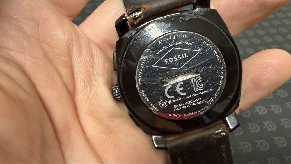 Fossil Hybrid Smartwatch Q Machine men watch 45mm