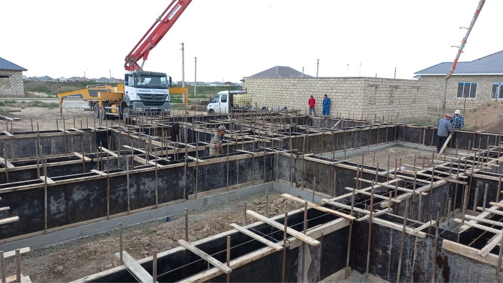 Услуги по Заливке ФУНДАМЕНТА