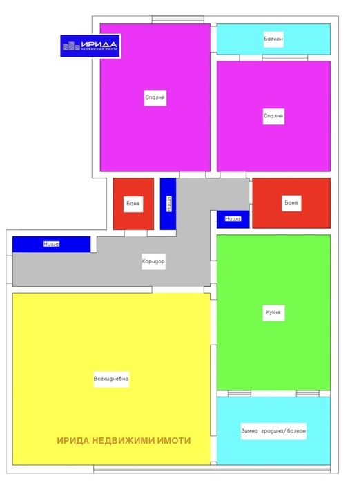 Просторен тристаен апартамент в Младост 3