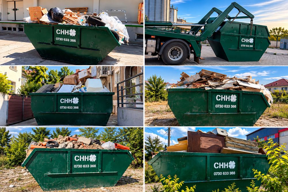Transport moloz container moloz inchiriere container skip pubela moloz gunoi deseuri constructii debarasare